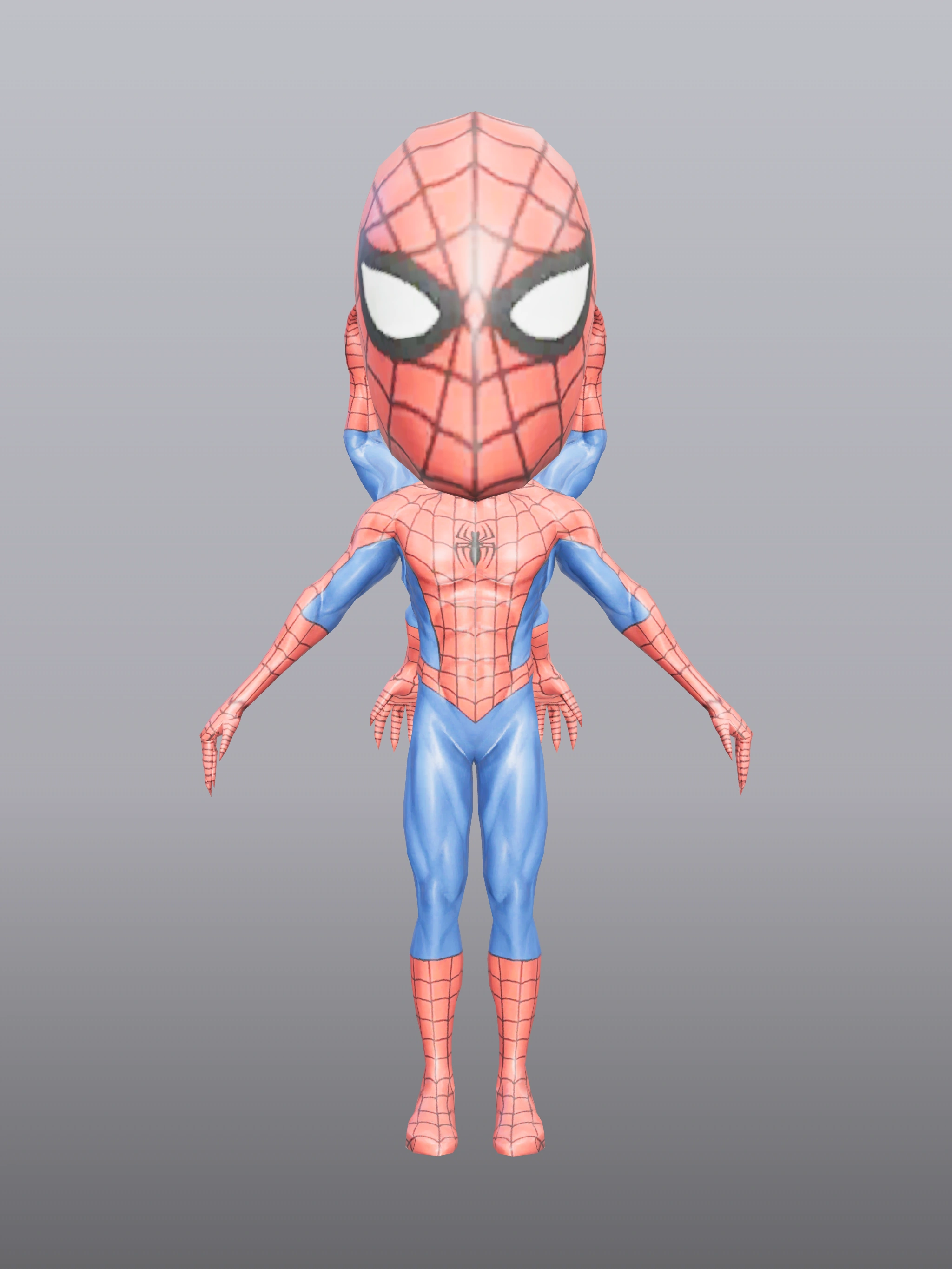 Bấm để xem toàn màn hình Spider-Man (Six Arms - Big Head)