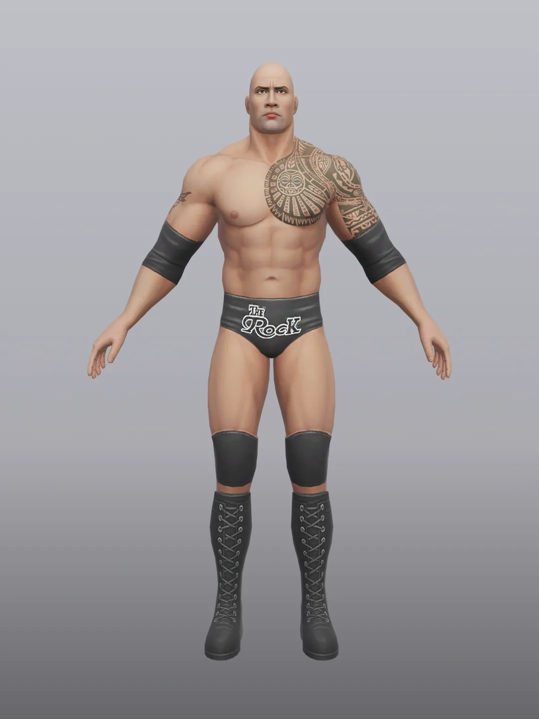 The Rock WWE Suit
