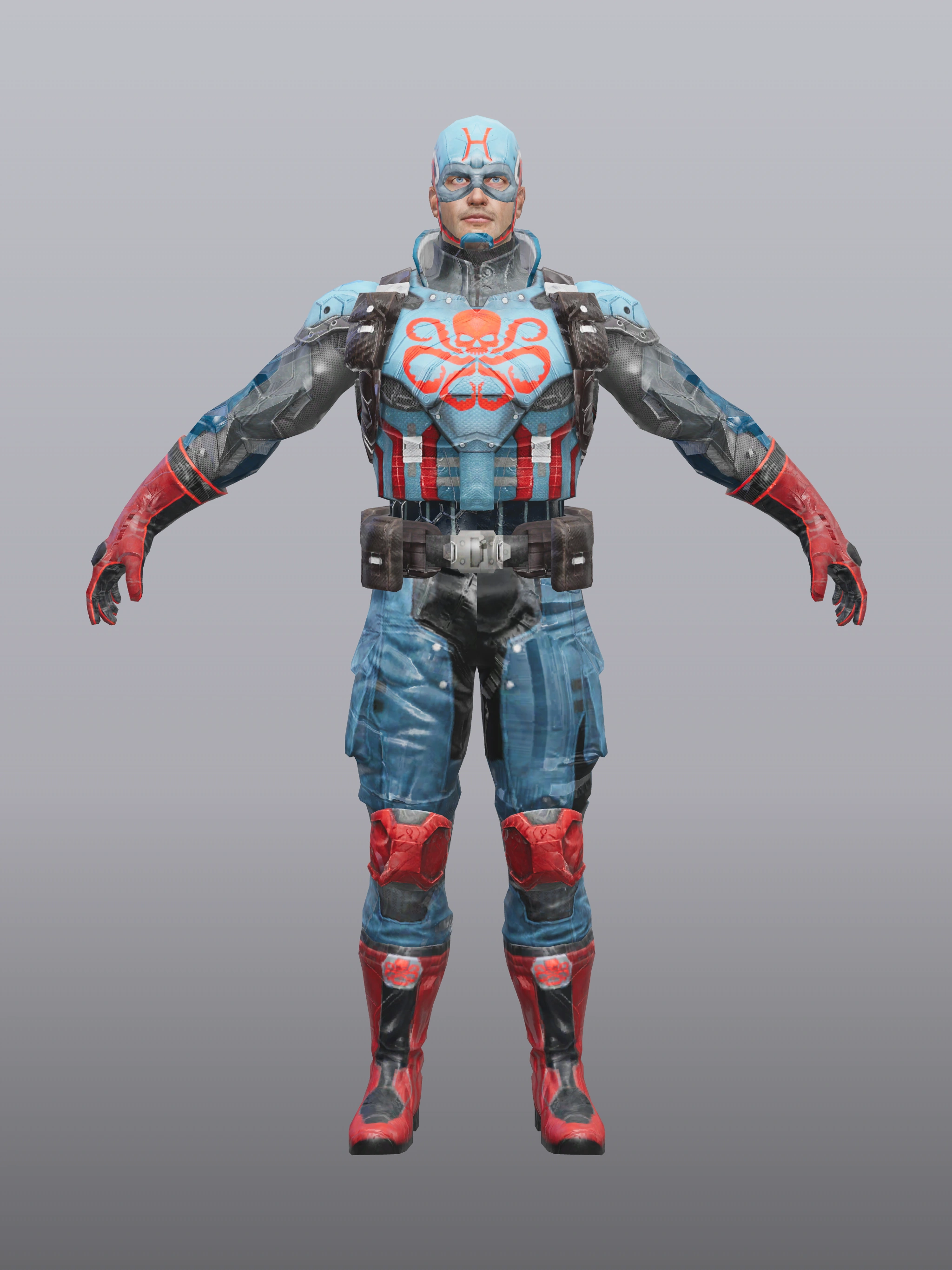 Captain America (Hydra Blue)