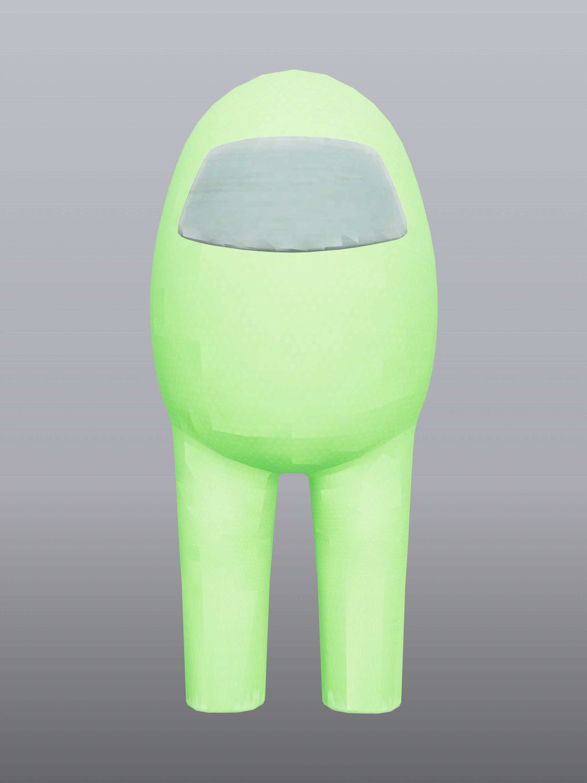Among Us Light Green
