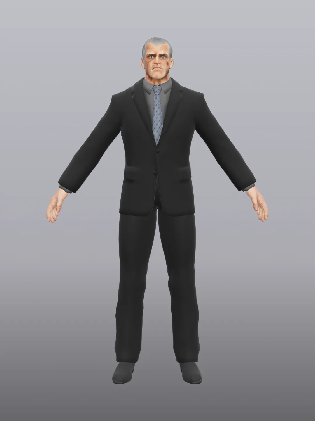 押すとフルスクリーンで表示 Old Bruce Wayne (Arkham City)