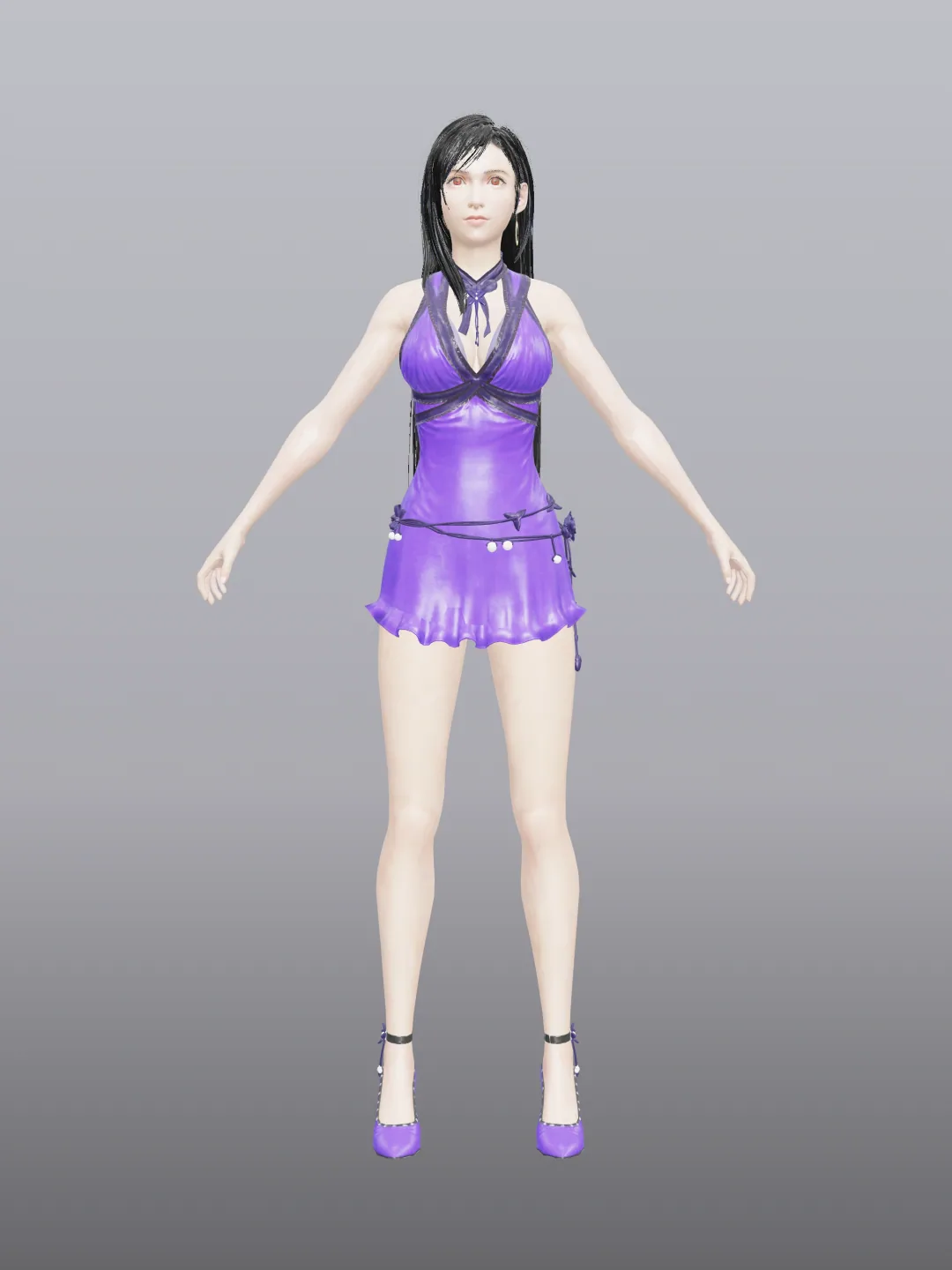 Bấm để xem toàn màn hình Tifa Purple Dress
