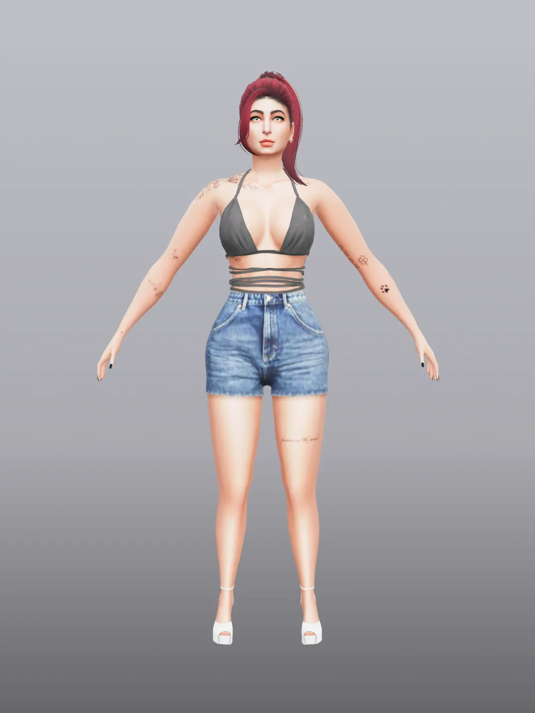 Sims 4 Custom Female x34