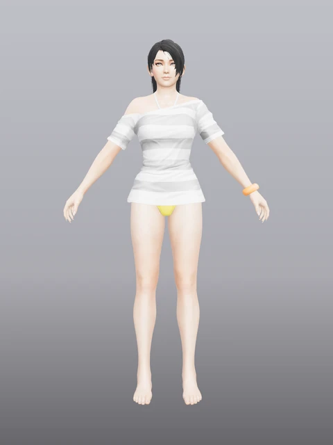 Momiji (White Shirt Bikini)