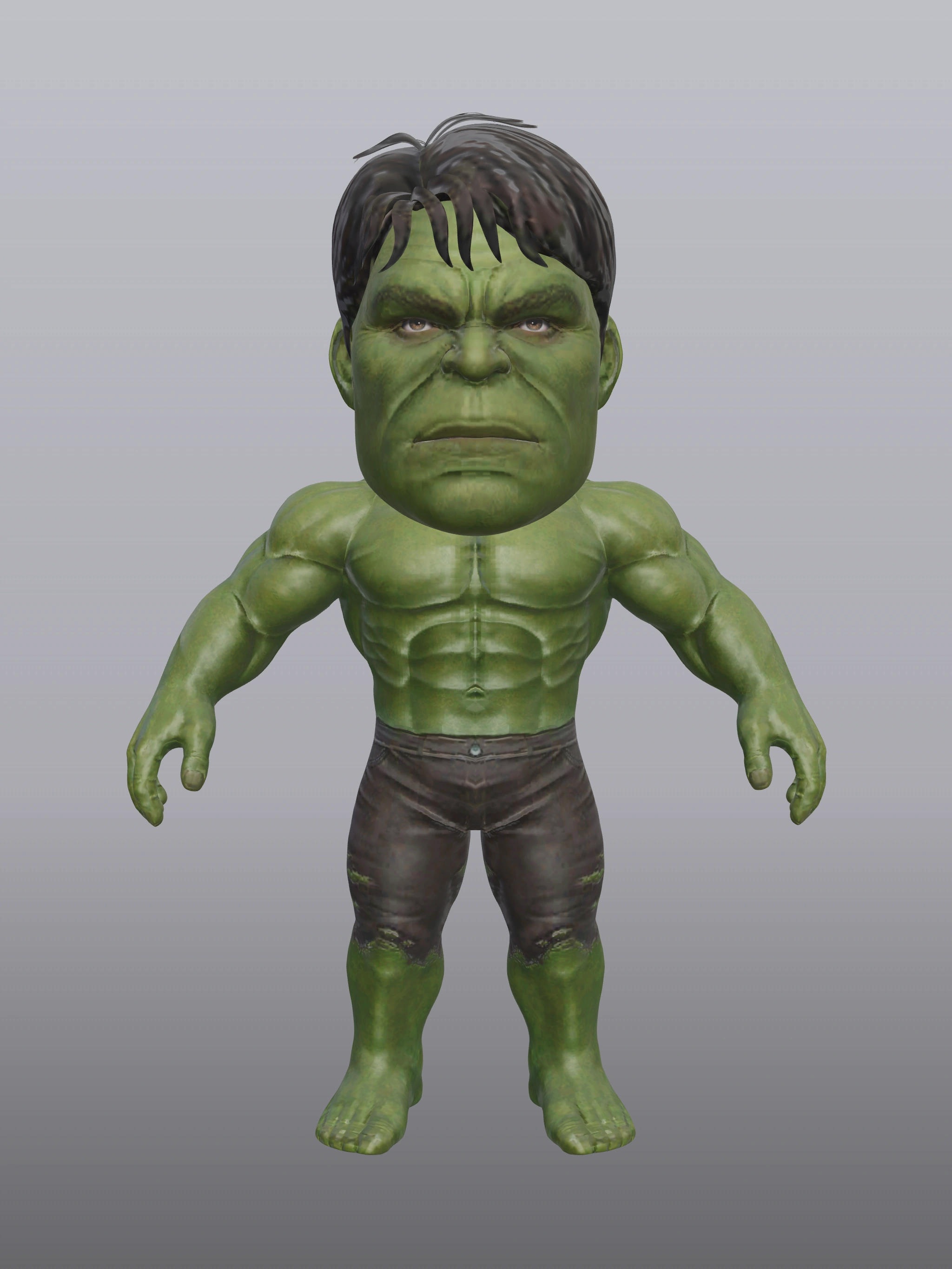 Bấm để xem toàn màn hình Big Head Hulk