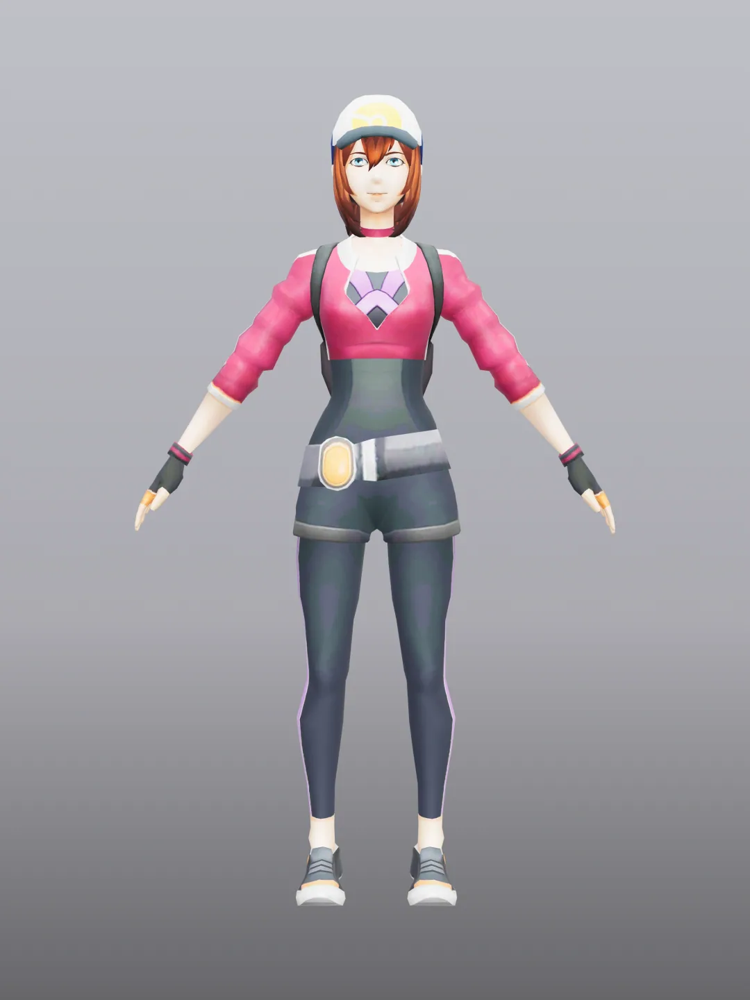 Girl trainer From Pokemon Go