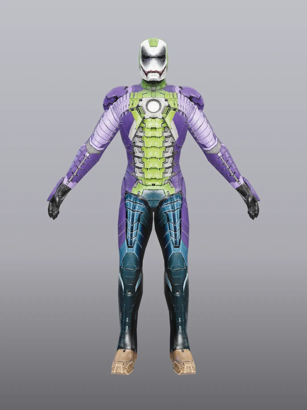 押すとフルスクリーンで表示 Iron Joker