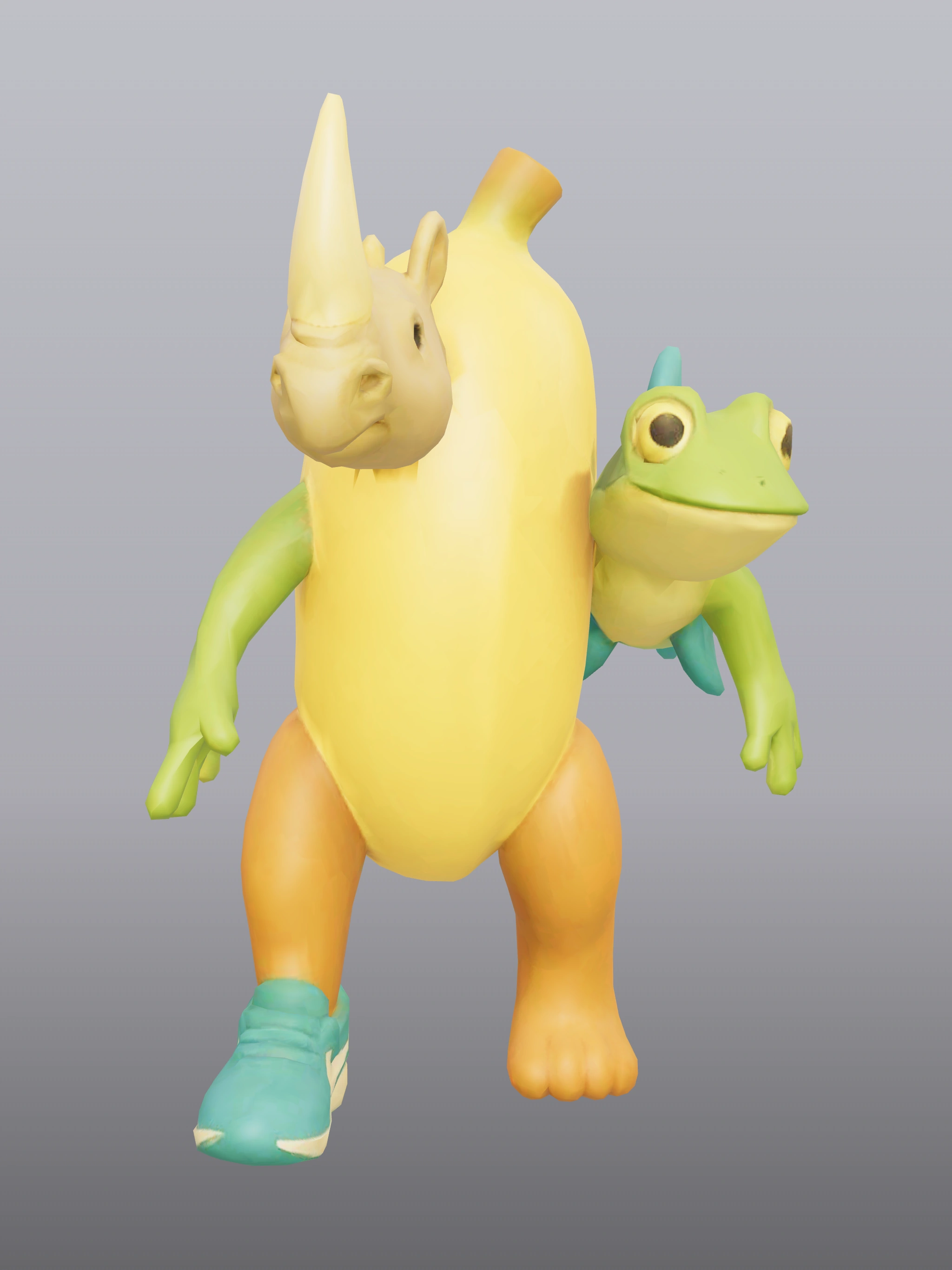 Banana Rhino Frog Boss