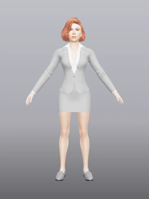 Black Widow (vest công sở)