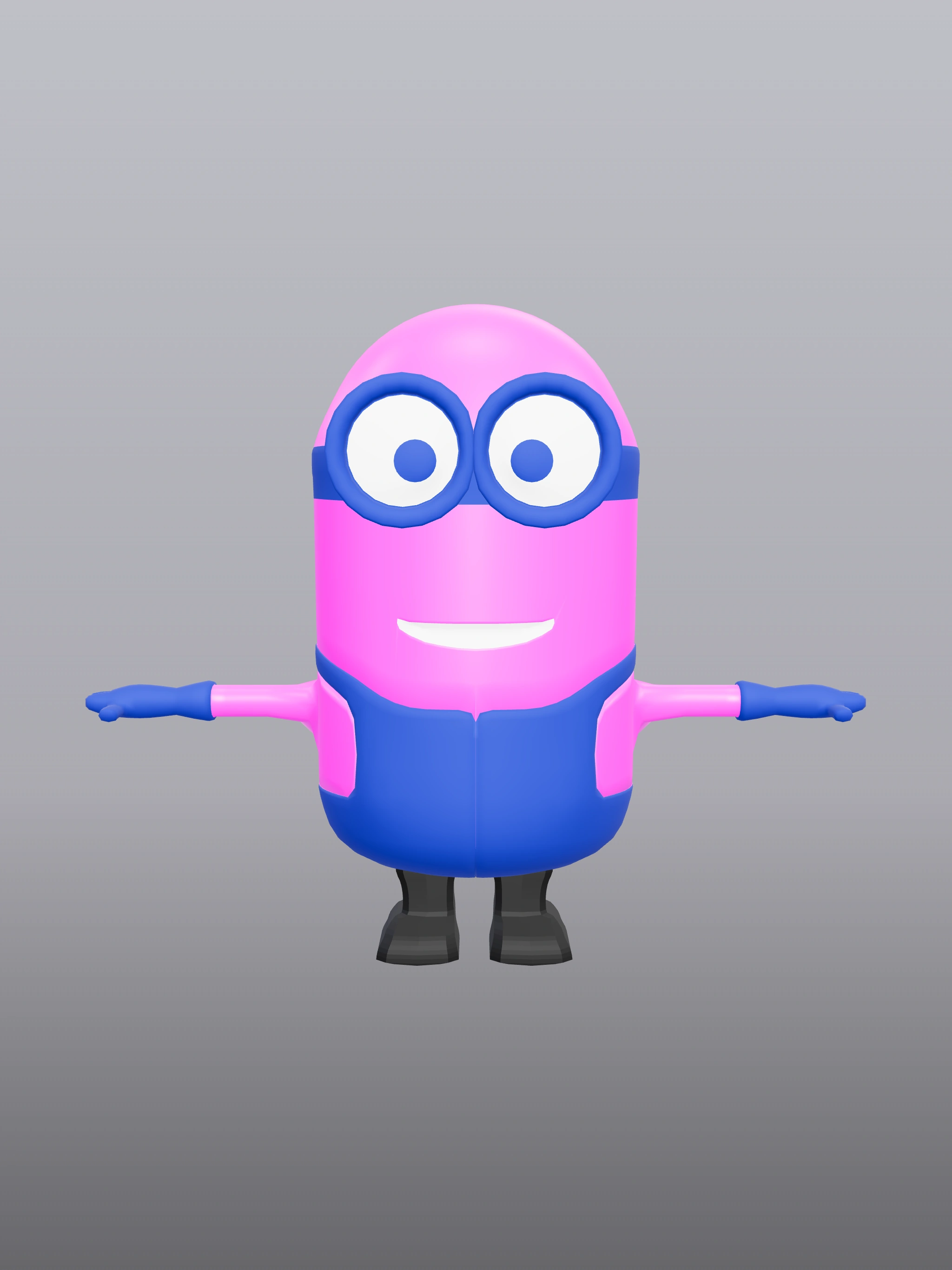 Bấm để xem toàn màn hình Minion (Pink)