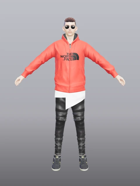 Noctis Lucis Caelum (Streetwear Topknot)