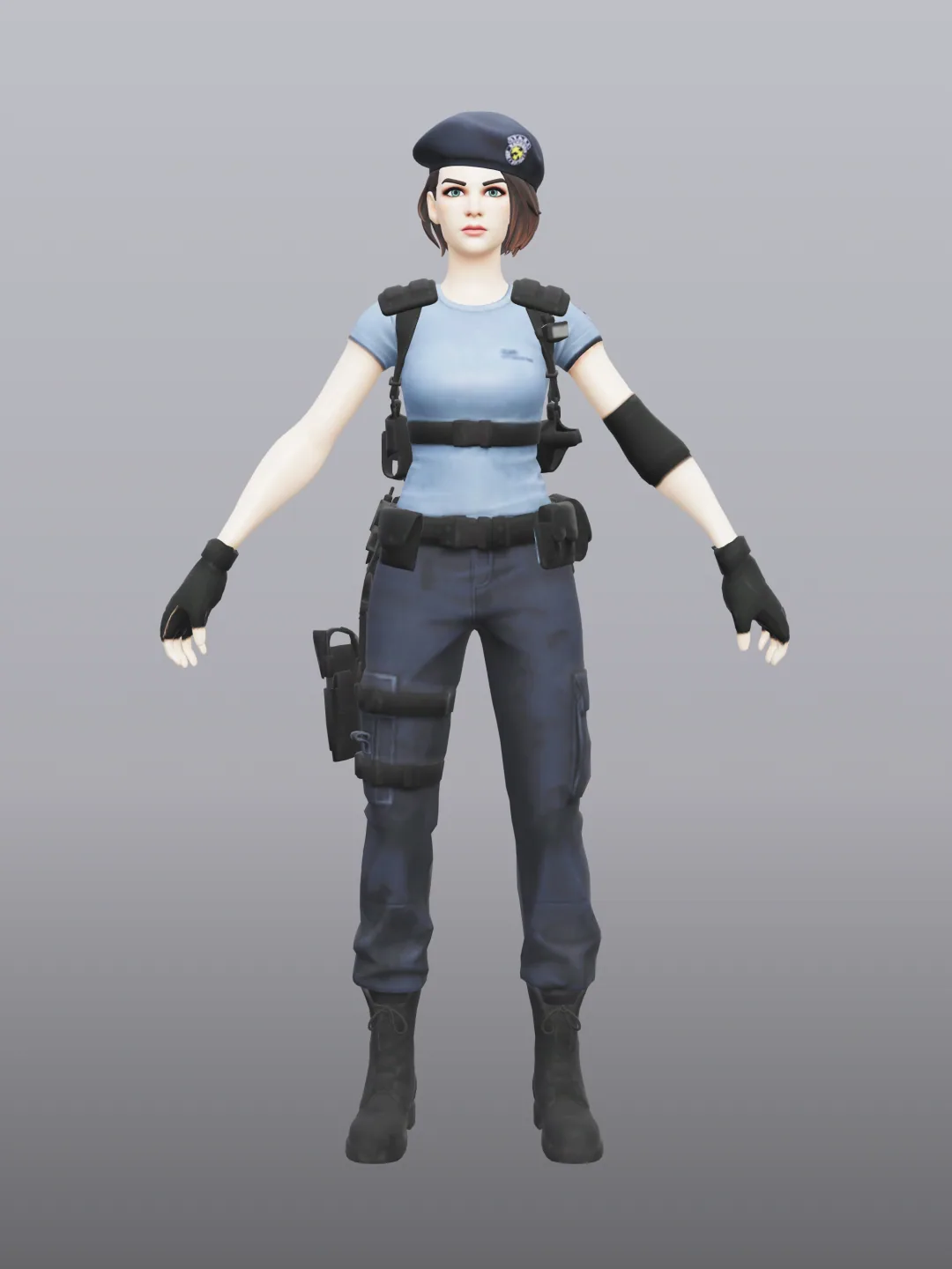 Jill Valentine Stars Outfit (Fortnite)