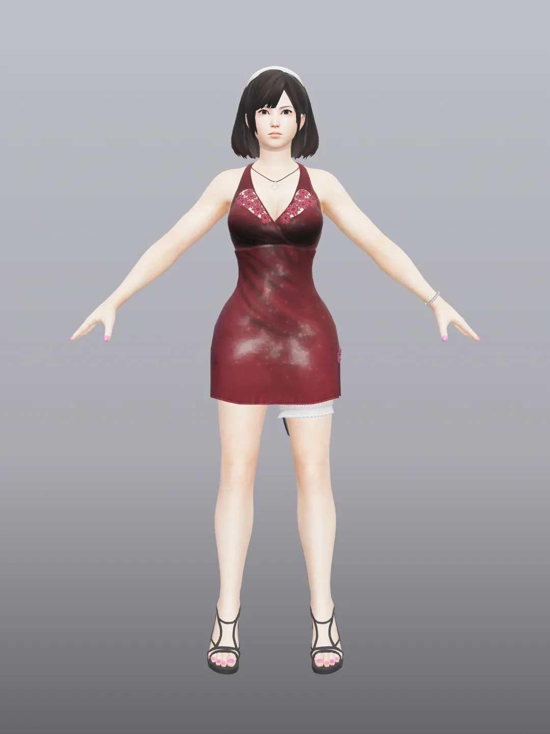 DOA Kokoro Red Dress V