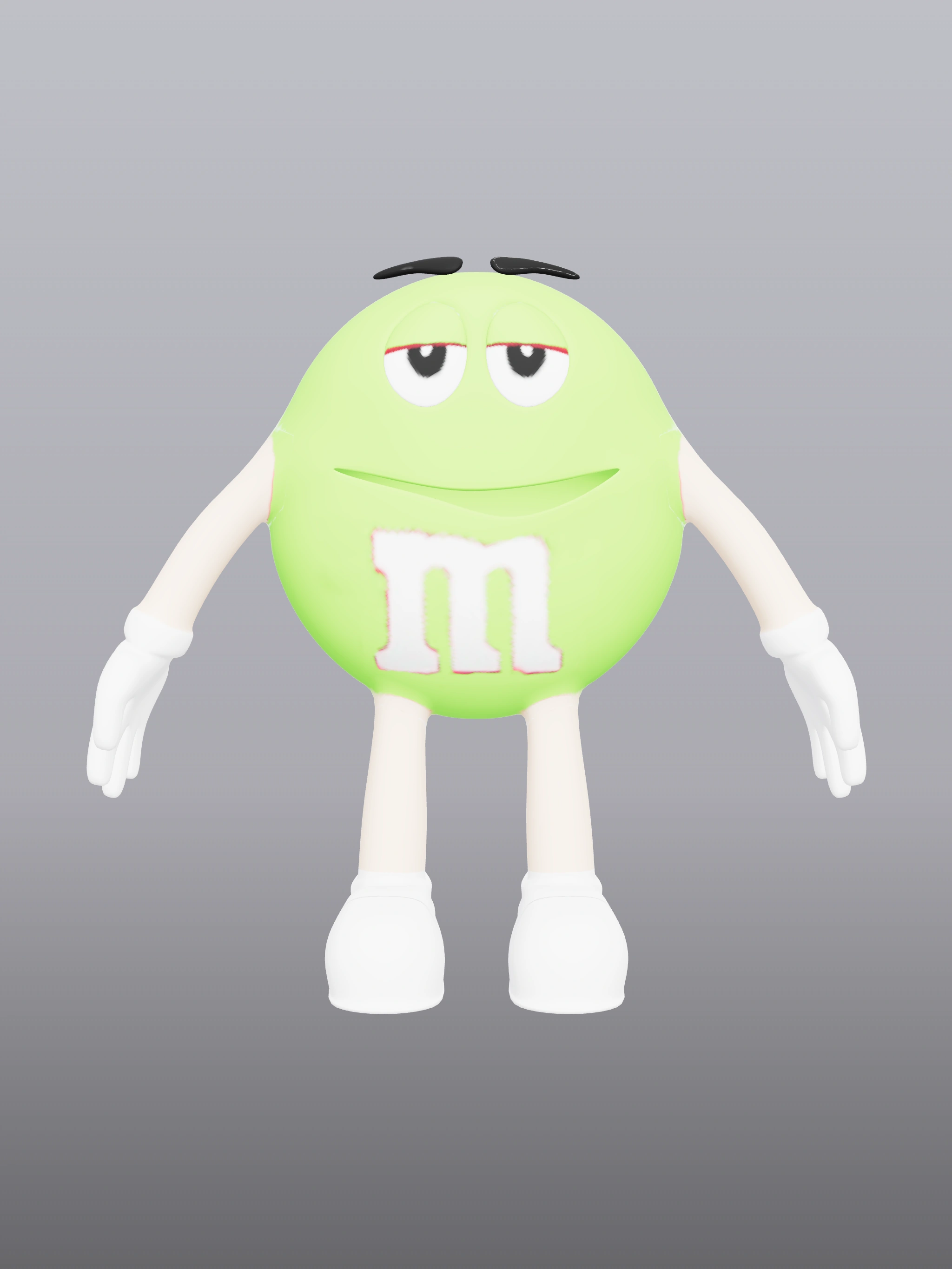 Green M&M