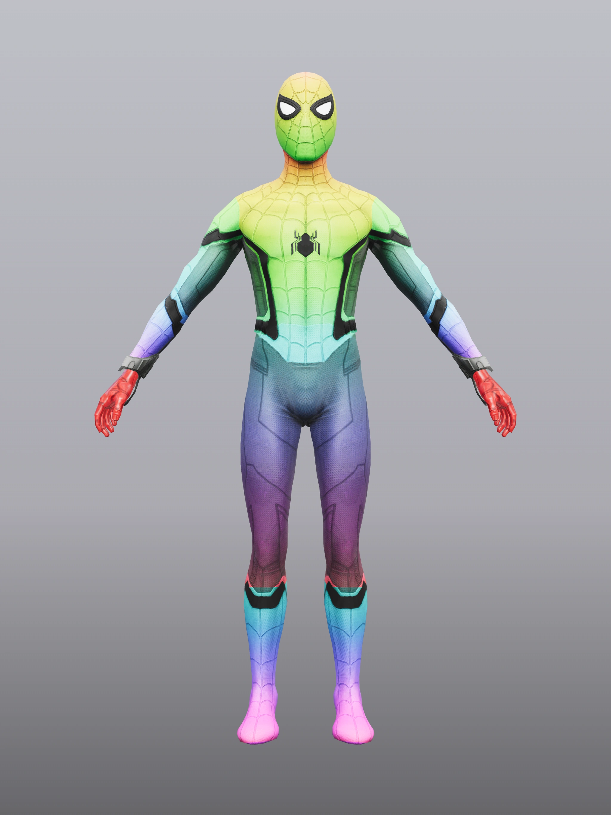 Clique para ver em tela cheia Spider-Man (Gradient)
