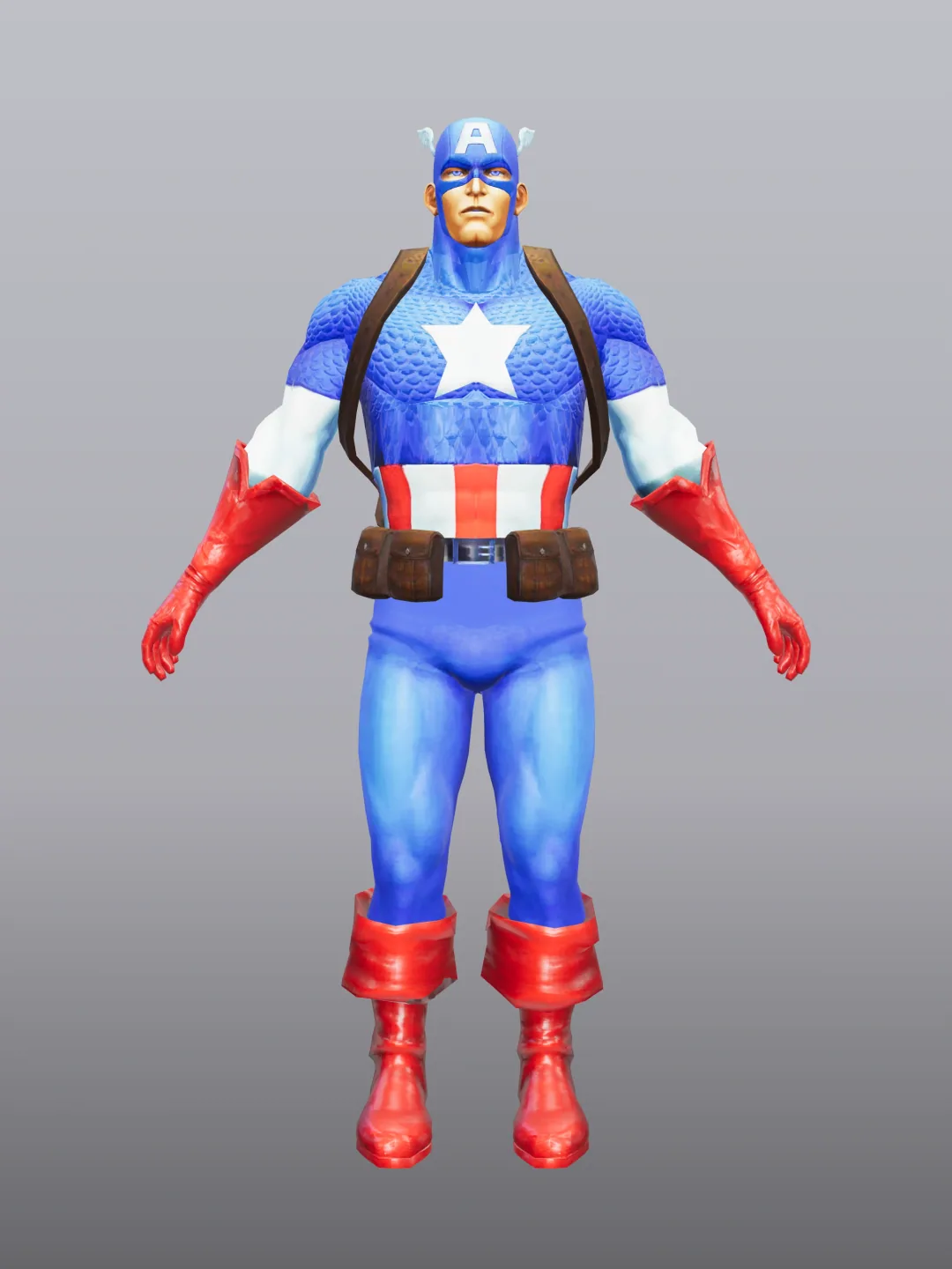 Appuyez pour voir en plein écran Captain America (UMVC3)