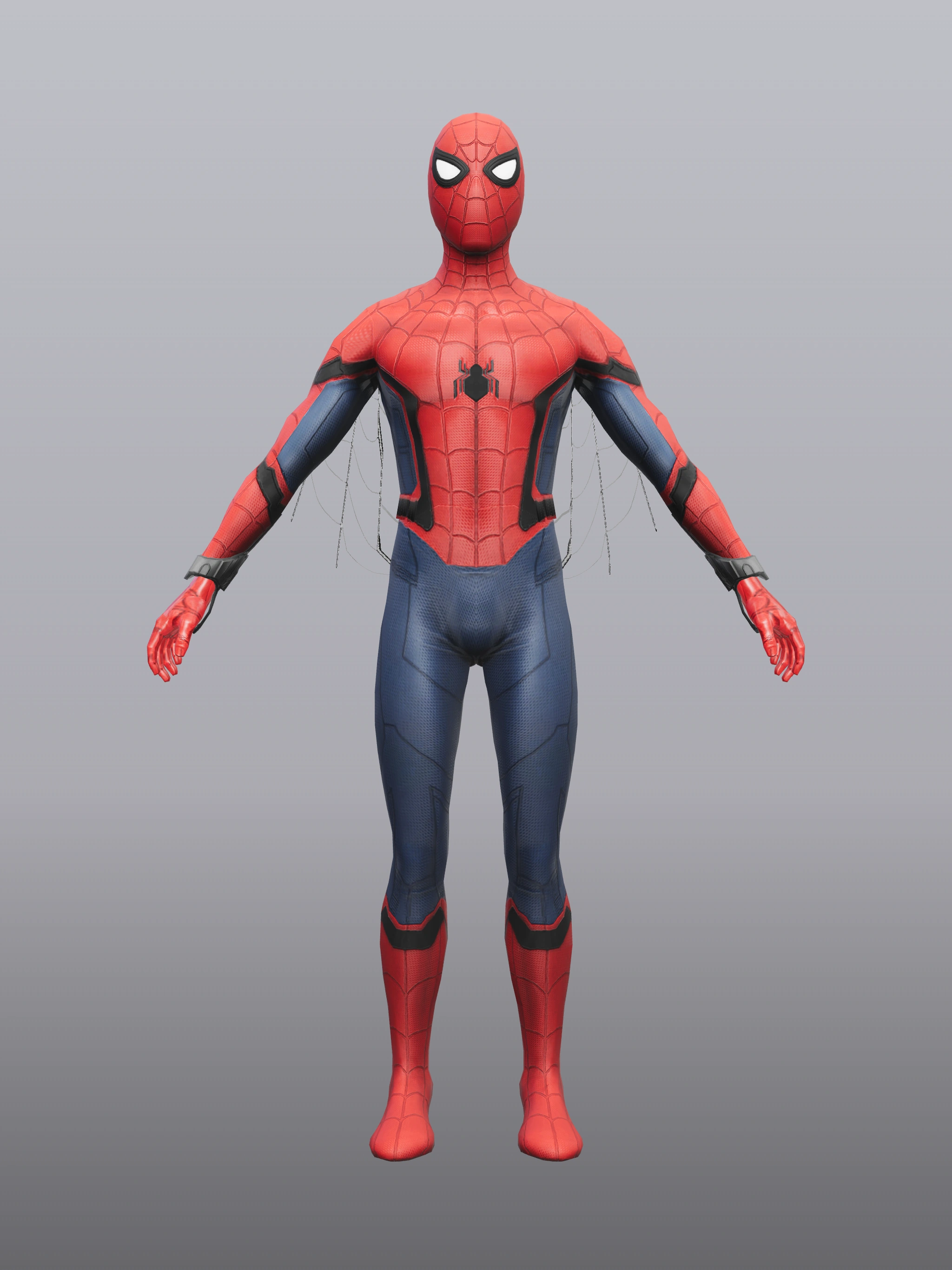 押すとフルスクリーンで表示 Spider-Man (Homecoming Web Wings)